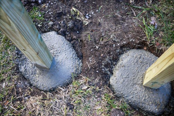Post Hole Excavation in Hendersonville