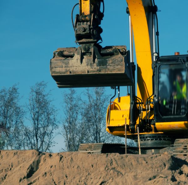Ditch Grading in Hendersonville